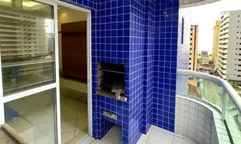 Imagem 3: Aviação 51 m² 1 Dorm (Suíte) Varanda Gourmet c/ churras. a carvão 200 m da Praia