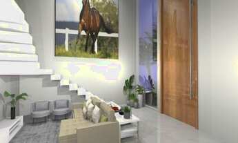 Imagem 2: Casa em cond. fechado com 4 qts suítes, piscina, quadra, 250 m² por R$ 980.000 - Porta Flo