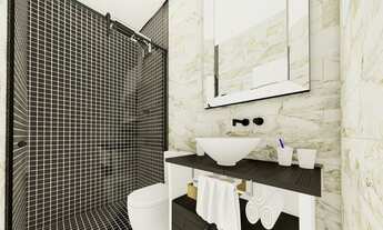 Imagem 2: Apartamento para venda com 65 metros quadrados com 2 quartos em Caiçara - Praia Grande - S