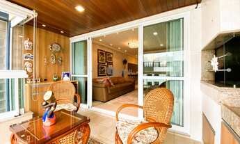 Imagem 6: Apartamento com 3 dormitórios sendo 1 suíte, 2 vagas, andar alto e mobiliado. Centro, Flor