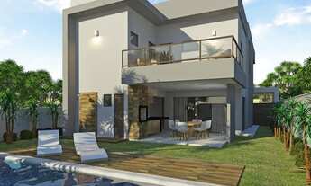 Imagem 2: Casa com 4 dormitórios à venda, 235 m² por R$ 1.390.000,00 - Cidade Alpha - Eusébio/CE