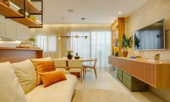 Imagem 2: Apartamento para venda tem 70 metros quadrados com 2 quartos em Setor Bueno - Goiânia - GO