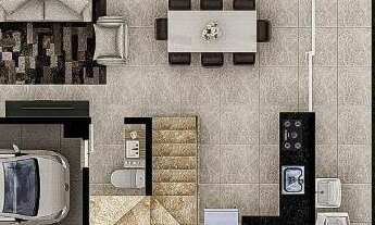 Imagem 4: Sobrado com 3 dormitórios à venda, 117 m² por R$ 650.000,00 - Estância Velha - Canoas/RS