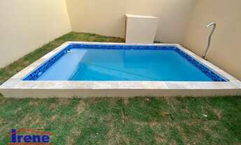 Imagem 6: Casa nova padrão geminada com Piscina e churrasqueira