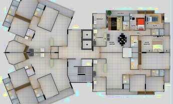 Imagem 6: Apartamento com 3 dormitórios à venda, 90 m² por R$ 587.757,00 - Fátima - Fortaleza/CE