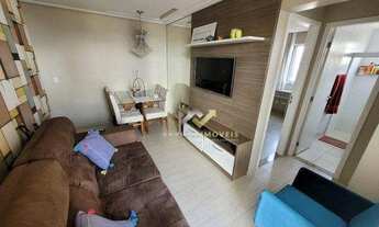 Imagem 3: Apartamento com 2 dormitórios à venda, 52 m² por R$ 340.000,00 - Vila Áurea - São Bernardo