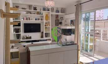 Imagem 1: Apartamento com 2 dormitórios à venda, 84 m² por R$ 560.000,00 - Vila Rica - Santos/SP