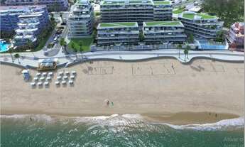 Imagem 2: Apartamento a venda com 2 quartos - condomínio de para frente mar