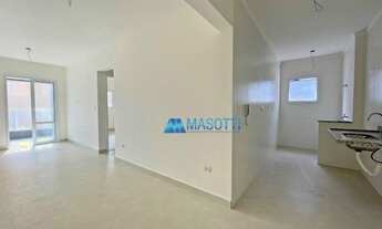 Imagem 6: Apartamento NOVO com 2 dormitórios à venda, 64 m² por R$ 420.000 - Canto do Forte - Praia