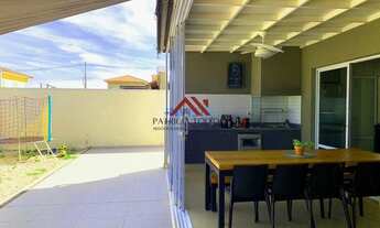 Imagem 2: Casa em Paulinia - Betel - Condominio Porto Alegre com 3 suites, ambientes integrados e ár