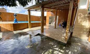 Imagem 4: Casa com 3 dormitórios, piscina, churrasqueira, rua calçada, por R$ 330.000 - Pau Amarelo