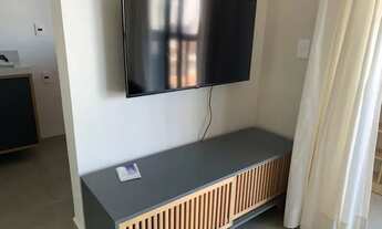 Imagem 3: Alugo apto com 54 m2, mobiliado, 1 suite, lavabo, 1 vaga, lazer, em Boqueirão - Santos - S