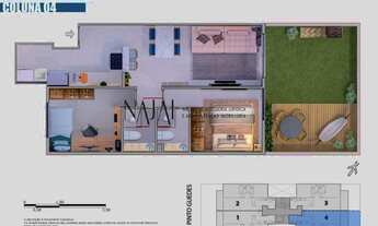 Imagem 6: Apartamento 02 quartos, 01 suíte, na Tijuca-Lançamento