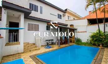 Imagem 3: Casa com Piscina, Área Gourmet com Churrasqueira, Edícula e 2 Vagas - Pq Novo Oratório, Sa