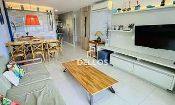 Imagem 2: Apartamento com 3 dormitórios para alugar, 115 m² por R$ 900,00/dia - Porto das Dunas - Aq