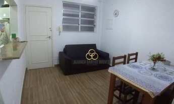 Imagem 3: R- Apartamento com 2 dormitórios à venda, 53 m² por R$ 350.000 - Gonzaga - Santos/SP..