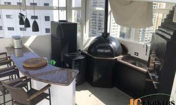 Imagem 3: Cobertura com 264 m² de área útil, 2 vagas de garagem, amplo living, 3 dormitórios sendo 1