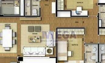 Imagem 4: Apartamento com 3 dormitórios à venda, 127 m² por R$ 890.000,00 - Parque Prado - Campinas