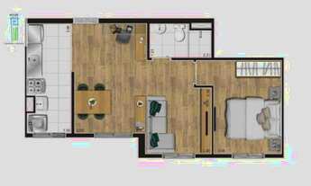 Imagem 5: Apartamento à venda, 41 m² por R$ 263.200,00 - Vila Nova Cachoeirinha - São Paulo/SP