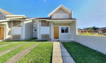 Imagem: Casa plana, nova, com 2 quartos e suíte