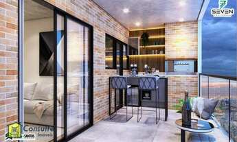 Imagem 1: Apartamento com 3 dormitórios à venda, 110 m² por R$ 639.740,00 - Boqueirão - Praia Grande