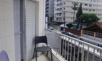 Imagem 2: Apartamento semi mobiliado - 02 dorms (01 suite), sala com sacada - Vila Guilhermina - Pra