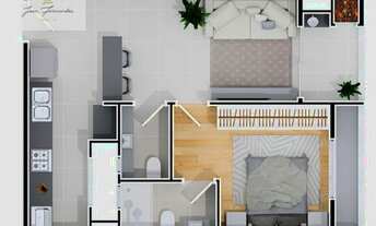 Imagem 5: Apartamento com 1 suíte à venda por R$ 689.267 - Nações - Balneário Camboriú/SC