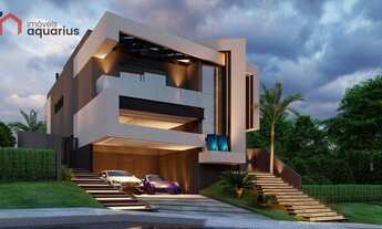 Imagem 6: Sobrado com 4 dormitórios à venda, 430 m² por R$ 3.200.000,00 - Condomínio Residencial Alp