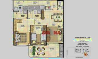 Imagem 4: Apartamento com 2 dormitórios à venda, 77 m² por R$ 972.000,00 - Icaraí - Niterói/RJ