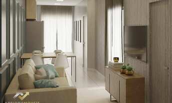 Imagem 2: Apartamento com 2 dormitórios à venda, 47 m² por R$ 349.000 - Campestre - Santo André/SP