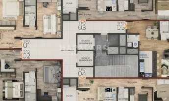 Imagem 6: Apartamento na planta! Se você quer aconchego, precisa conhecê-lo! No Centro em Chapecó