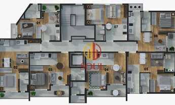 Imagem 5: Apartamento com 1 dormitório à venda, 31 m² por R$ 375.393,00 - Mercês - Curitiba/PR
