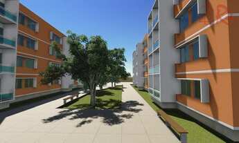 Imagem 2: Belíssimos Apart. com 2/3 dorms. 01 suite, 62,38 e 73m² à venda - Lagoinha - Eusébio/CE