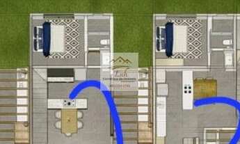 Imagem 3: Sobrado para venda com 114 metros quadrados com 3 quartos em Ambrósio - Garopaba - SC