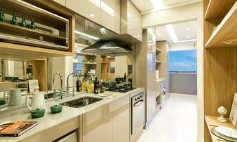 Imagem 7: Apartamento Grande no Belem com 117m² Sendo 03 Suítes Terraço Gourmet com Churrasqueira a