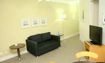 Imagem 4: Flat com Excelente localização no Paraíso, 1 Suíte Escritório 02 Vagas 60m², No Pool