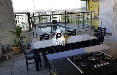 Imagem 2: Belíssima cobertura projetado por arquiteto na Barra da Tijuca