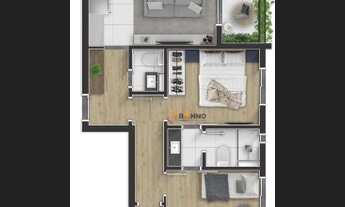 Imagem 2: Apartamento novo 3 suítes 79 m² no bairro Portão