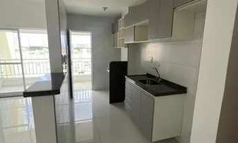 Imagem 3: Apartamento para aluguel possui 59m2, com 2 quartos sendo uma suíte, Todo planejado, NOVO