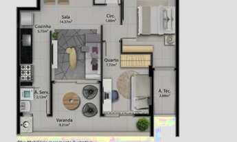 Imagem 4: Apartamento 2 quartos em Jardim Camburi