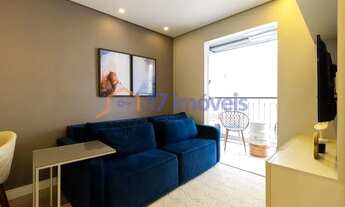 Imagem 3: Apartamento para venda, 1 dormitório/suíte, 1 vaga, sacada, pronto para morar no Jardim Am