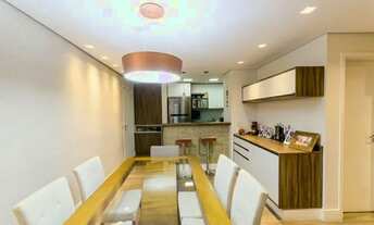 Imagem 4: Apartamento com 3 dormitórios para alugar, 68 m² por R$ 4.645,00/mês - Mansões Santo Antôn