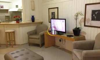 Imagem 2: Flat com 1 dormitório para alugar, 54 m² por R$ 4.600,00/mês - Condomínio Alphaview - Baru