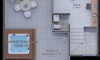 Imagem 4: Sobrado 3 quartos no Mercês - Park Residence