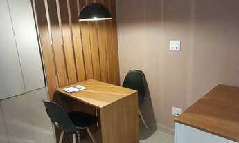 Imagem 7: Apto moderno com 36m2, todo mobiliado com 1 dormitório, varanda e fácil acesso ao metrô l