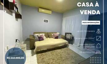 Imagem: Casa disponível no Jardim Primavera para