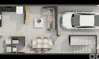 Imagem 3: Casa sobrado com 2 quartos - Bairro Uvaranas em Ponta Grossa