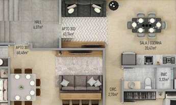 Imagem 2: Apartamento no bairro Meia Praia