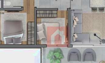 Imagem 4: Apartamento com 3 dormitórios à venda, 126 m² por R$ 958.994,42 - Santo Inácio - Santa Cru