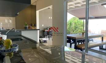 Imagem 4: Casa em Paulinia - Betel - Condominio Porto Alegre com 3 suites, ambientes integrados e ár